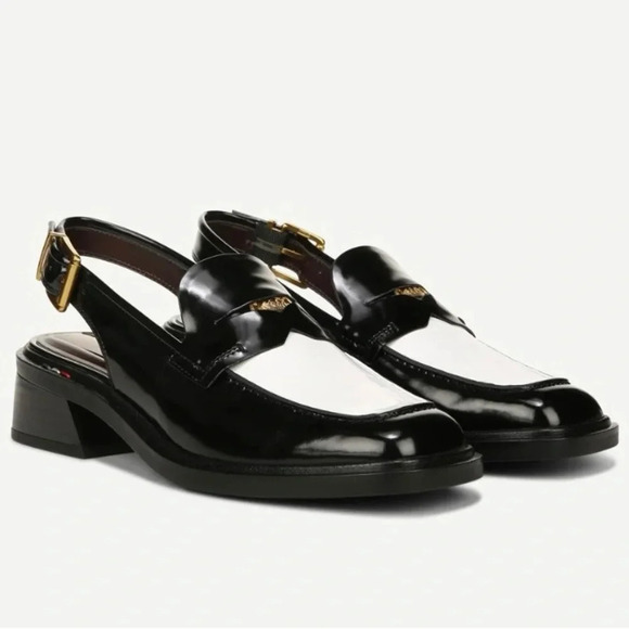 NEW Franco Sarto Giada Slingback Loafer Heel-8.5 - Picture 1 of 9